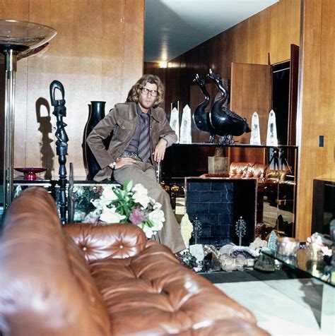 Yves Saint Laurent at Home .